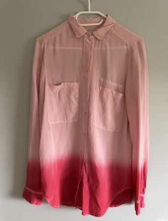 Chemise Flowers, rose dégradé taille 36