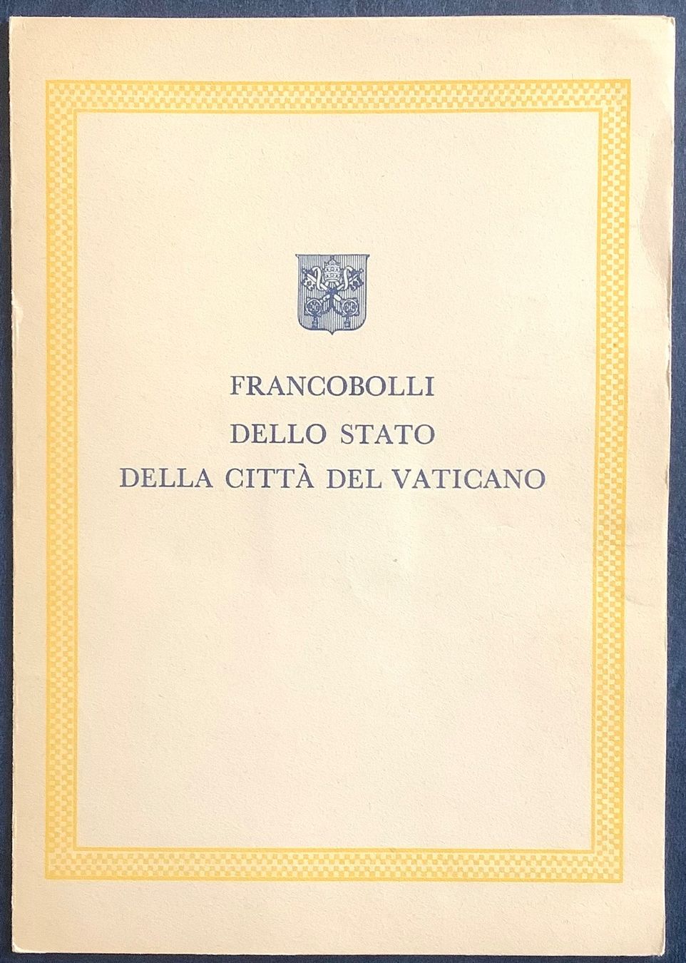Tutti i francobolli: 1962 VatikanFDC  Folder Flugpostmarken Erzengel Gabriel – Nuovo (secondo la descrizione) da Liestal venduto da Skunk02 3