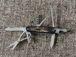 Altes Sackmesser VICTORIA Horngriff lange Ahle mit Schere