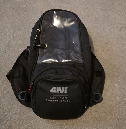 GIVI Tankrucksack EASY T RANGE schwarz mit Sichtfenster 