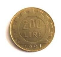 200 Lire Italien 1991