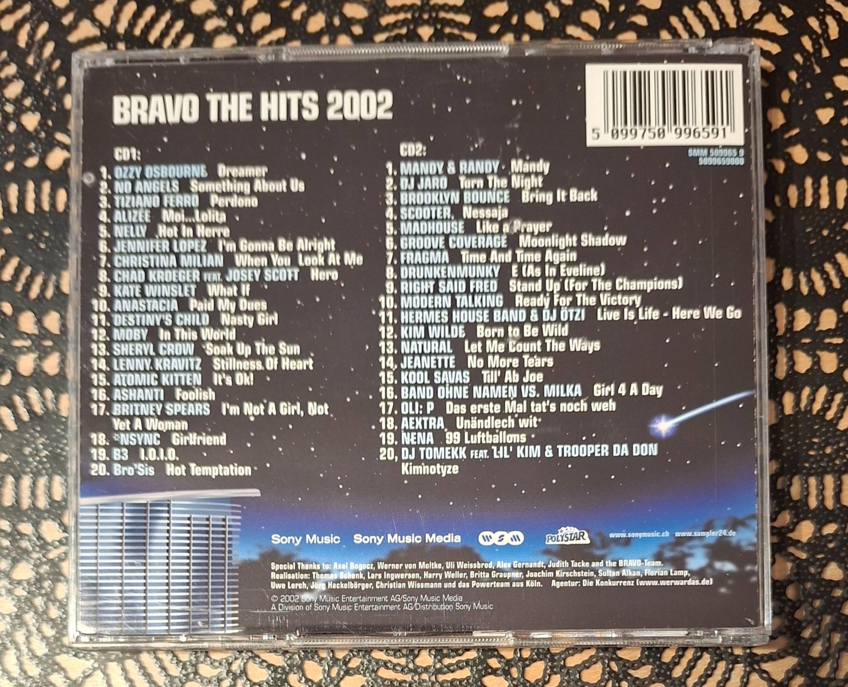 CD: Bravo Hits - The Hits 2002 Part 1, 2CD Hit Compilation 2002 – Usato da Amriswil venduto da Celini3 1