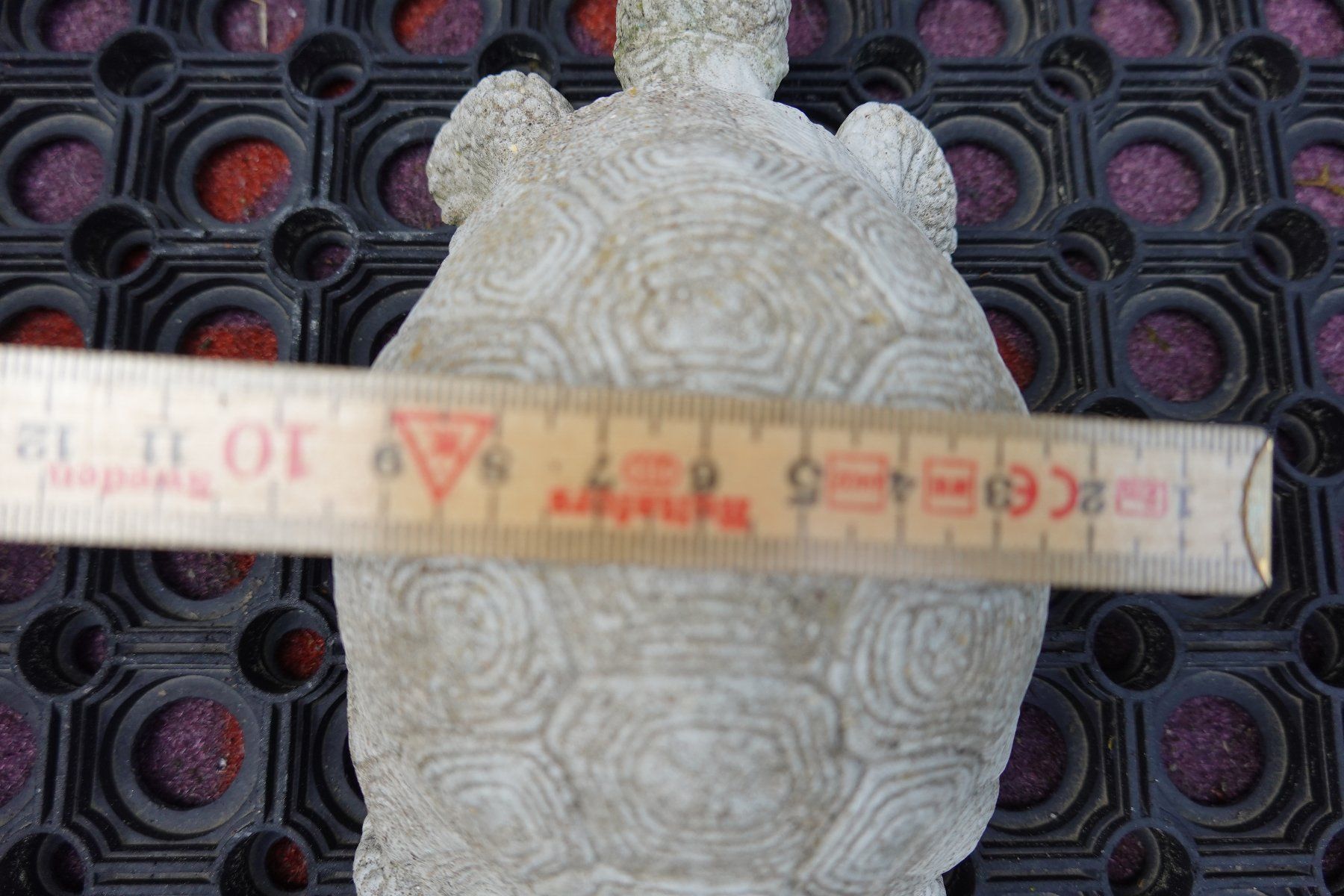 Statuette: Gartendeko: Steingussfigur Schildkröte, winterhart – Nuovo (secondo la descrizione) da Jona venduto da simongarden 7