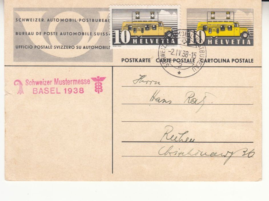 Tutti i francobolli: Sonderstempel A. 119 auf SGK PK 147 – Usato da Bürglen TG venduto da StampGraf