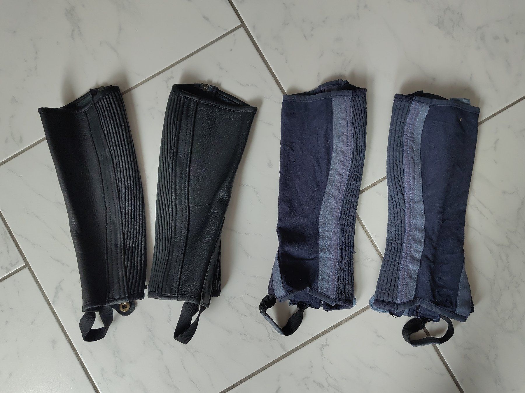 Stinchiere & Fasciature: Veltheim Kinder-Minichaps Leder & Pfiff Chaps – Usato da Meilen venduto da Hope777 1