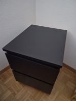 2x KULLEN IKEA Nachttisch schwarz, Text bezg Abholung beacht