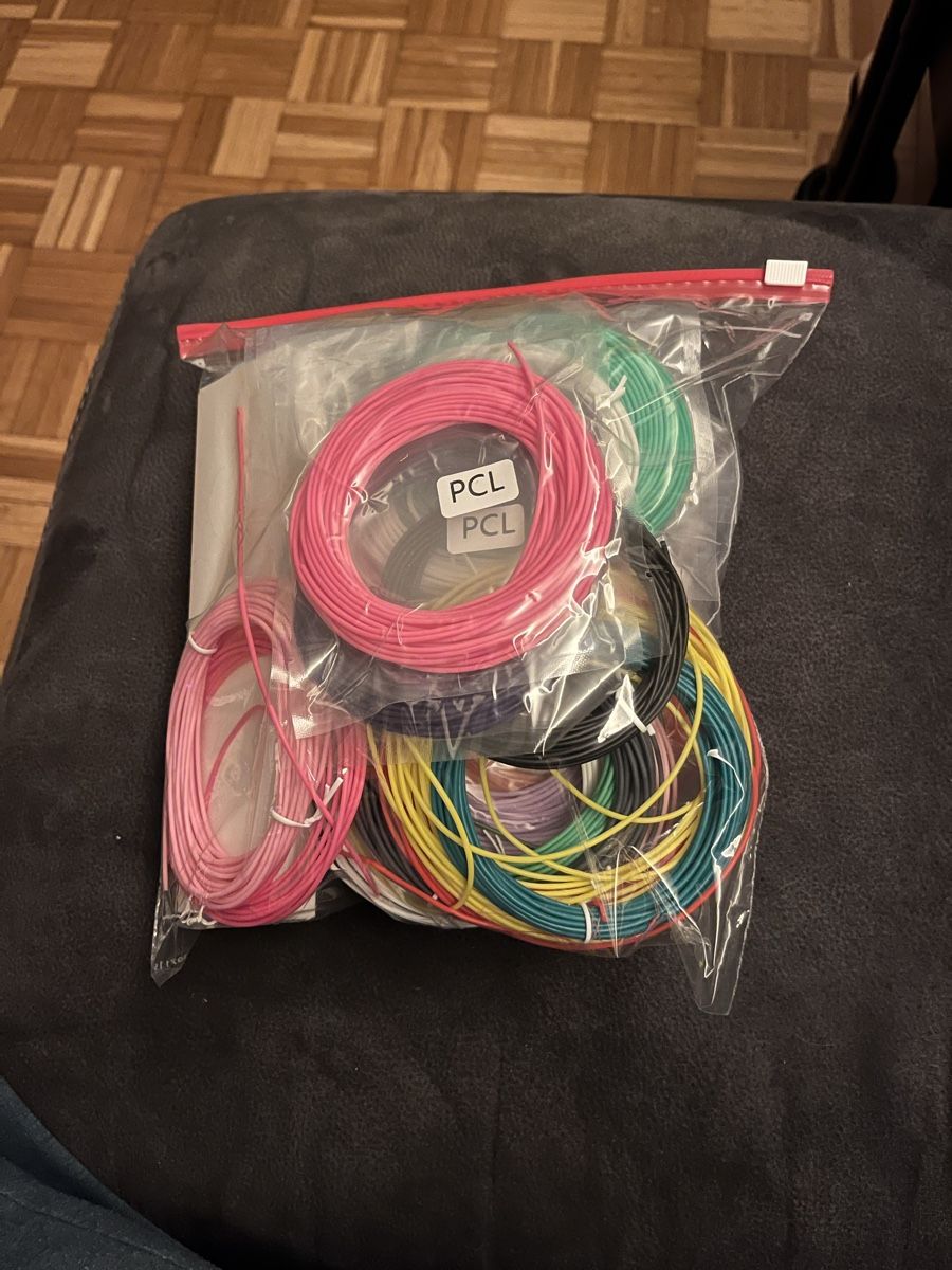 Filamento: 3D-Stift Filament PCL, 1.75mm dick – Usato da Thalwil venduto da Potato0