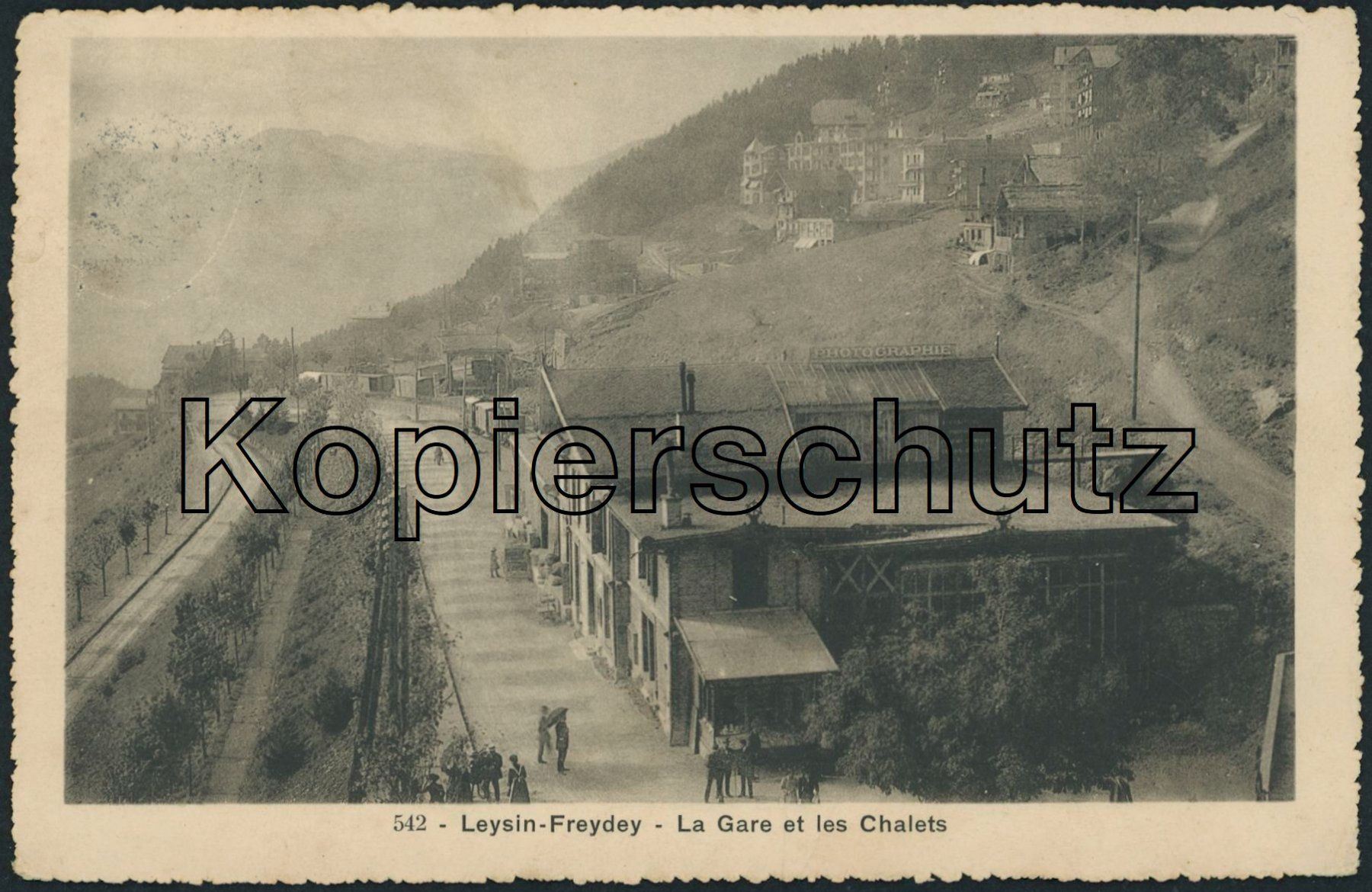 Cartoline postali: VD Leysin - Bahnhof - Bahn – Usato da Schindellegi venduto da leecollect