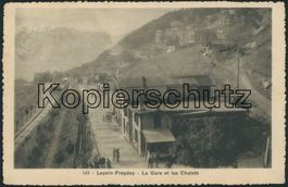 VD Leysin - Bahnhof - Bahn