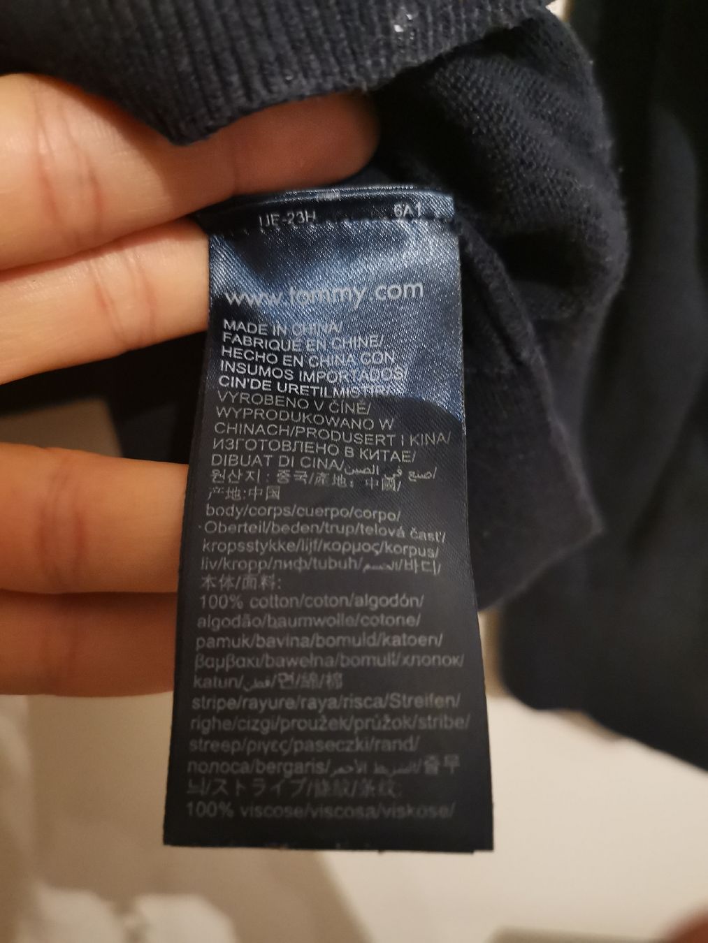 Tommy Hilfiger Maglioni & Felpe: Tommy Hilfiger Pullover, Grösse L, Navy, dunkelblau – Usato da Hergiswil NW venduto da Angfri 3