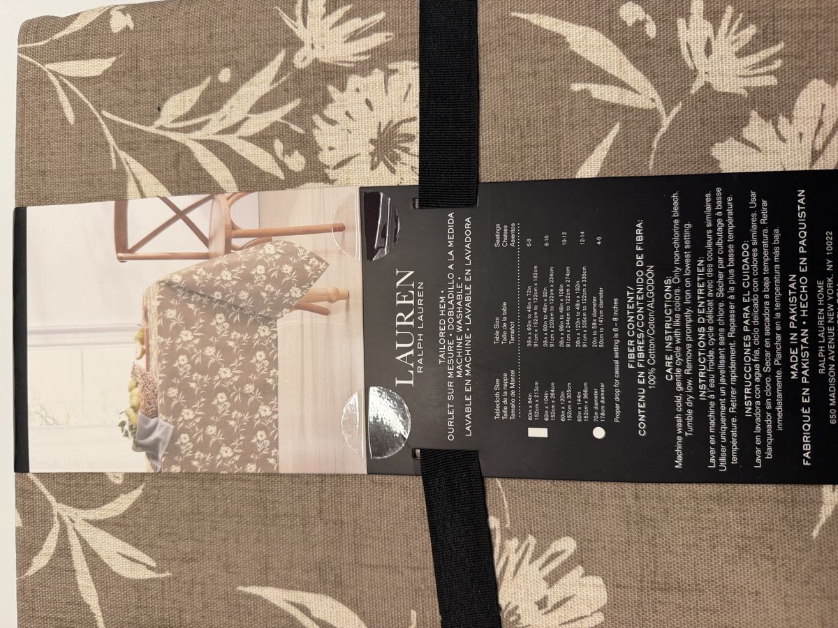 Sonstige Tischwäsche: Ralph lauren table cloth – Neu und originalverpackt aus Fahrweid von Stellar_times 2