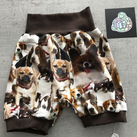 Kurze Pumphose Mitwachshose Short Hunde 104/110 NEU