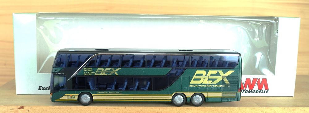 Setra Modellautos: Setra S431DT, BEX. AMW Art. 71733. – Neu (gemäss Beschreibung) aus Horw von SwissSteamMemories