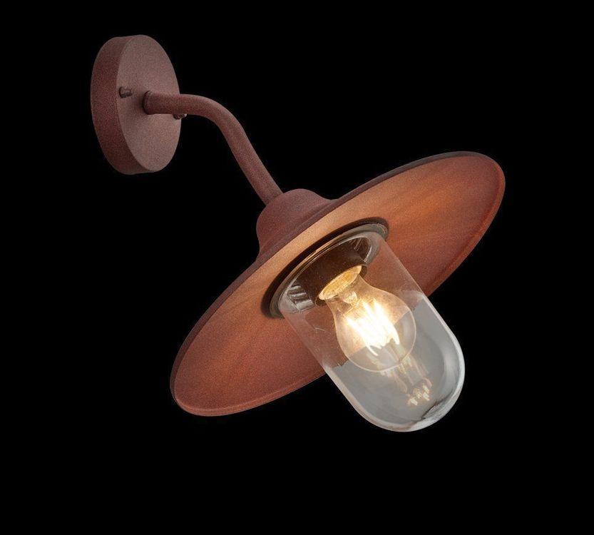 Faszinierend Aussenlampe Rost Antik Ebenbild