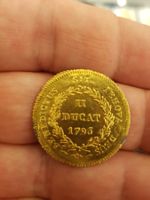 Rare 2 Ducats en Or - Ville de Berne (1796)–Pièce Historique