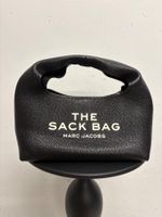 Marc Jacobs The Sack Bag Kleine Handtasche Schwarz Leder