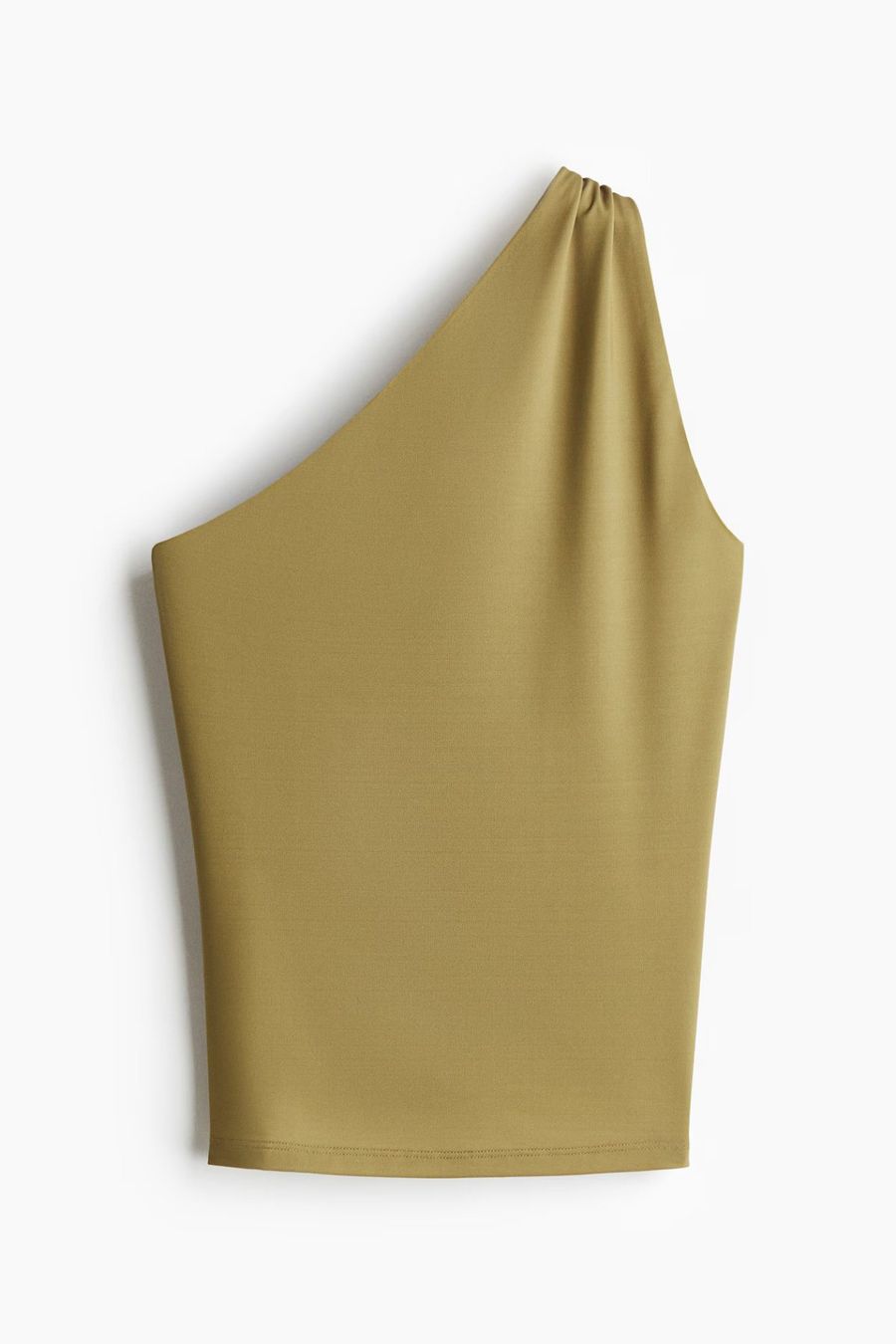 H&M Tops: Top asymétrique olive H&M L – Neuf (Voir description) à Clarens par fashionfou 6