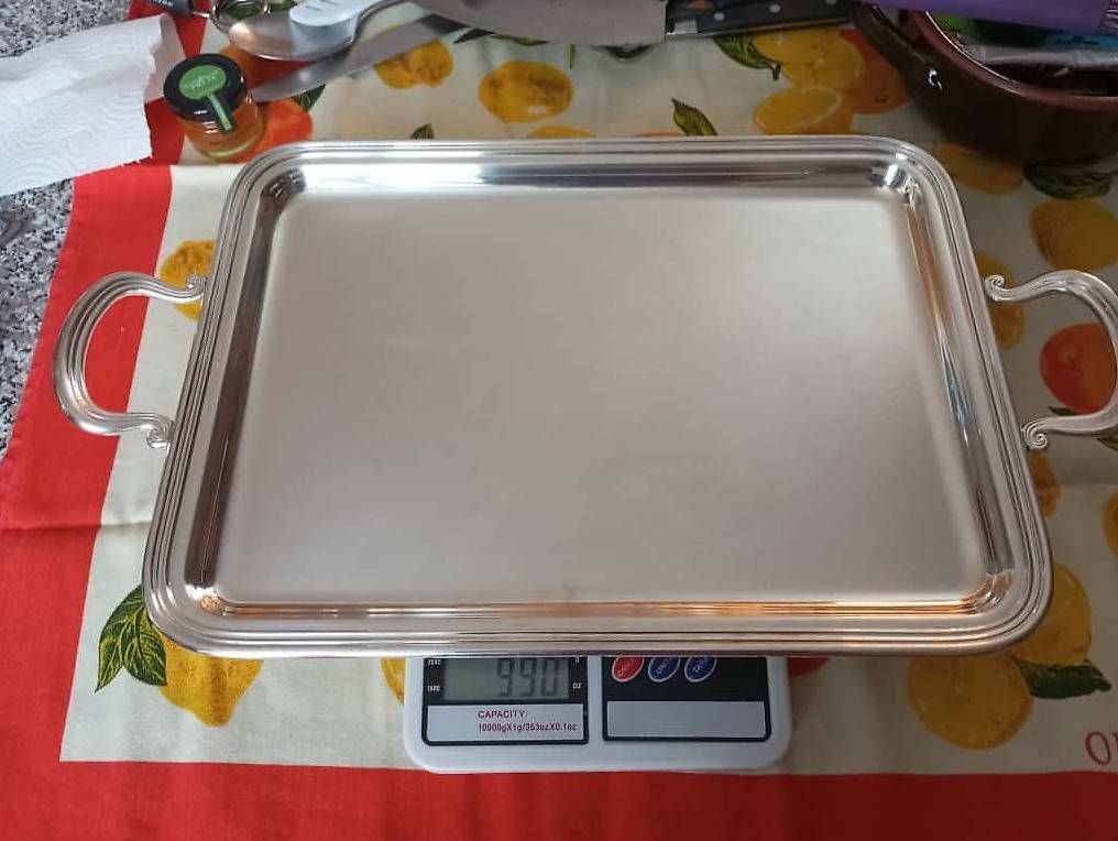 Plateaux: Plat en Ag 800 % – D'occasion à Genève par mat_zrw2