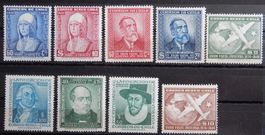 Chile ex. Kat. 353-530 ** 1946/58
