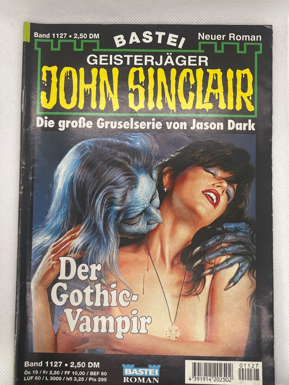Bücher: John Sinclair Der Gothic-Vampir Band 1127 1. Auflage – Gebraucht aus Hinterkappelen von Kim1992