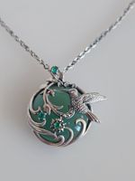 Silber Kette mit Chalzedon