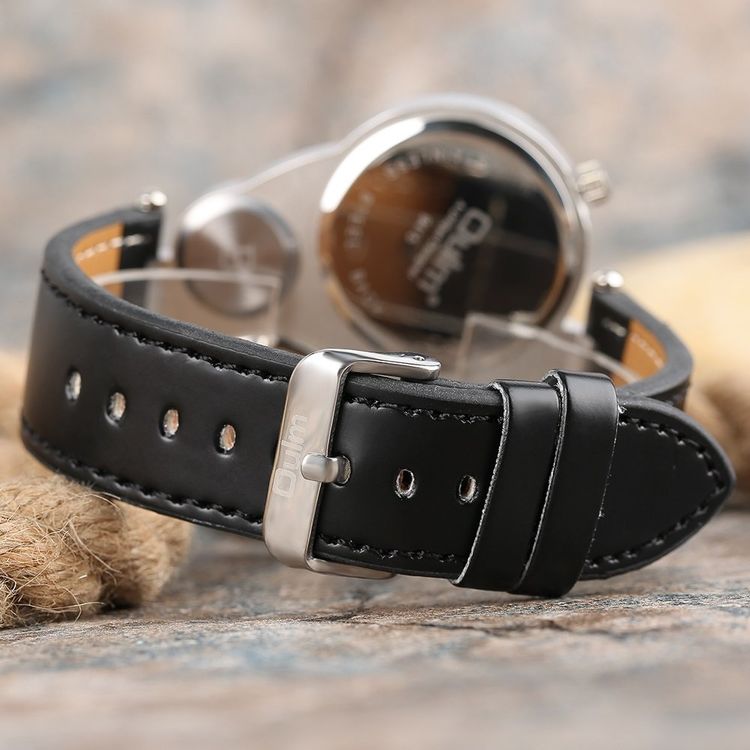 Ravel R1105 Montre à Clip Ceinture Quartz - Analogique Infirmière, Cadran Blanc, Trottause Rouge, Boîtier Caoutchouté