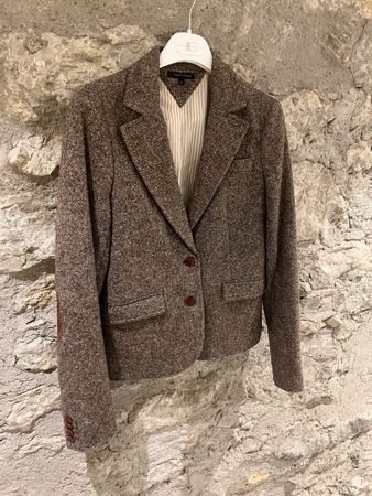Tommy Hilfiger Blazer Tweed Gr. 36, braun