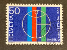 1969 Gymnaestrada Basel 50 C. ET (ZNr 464)
