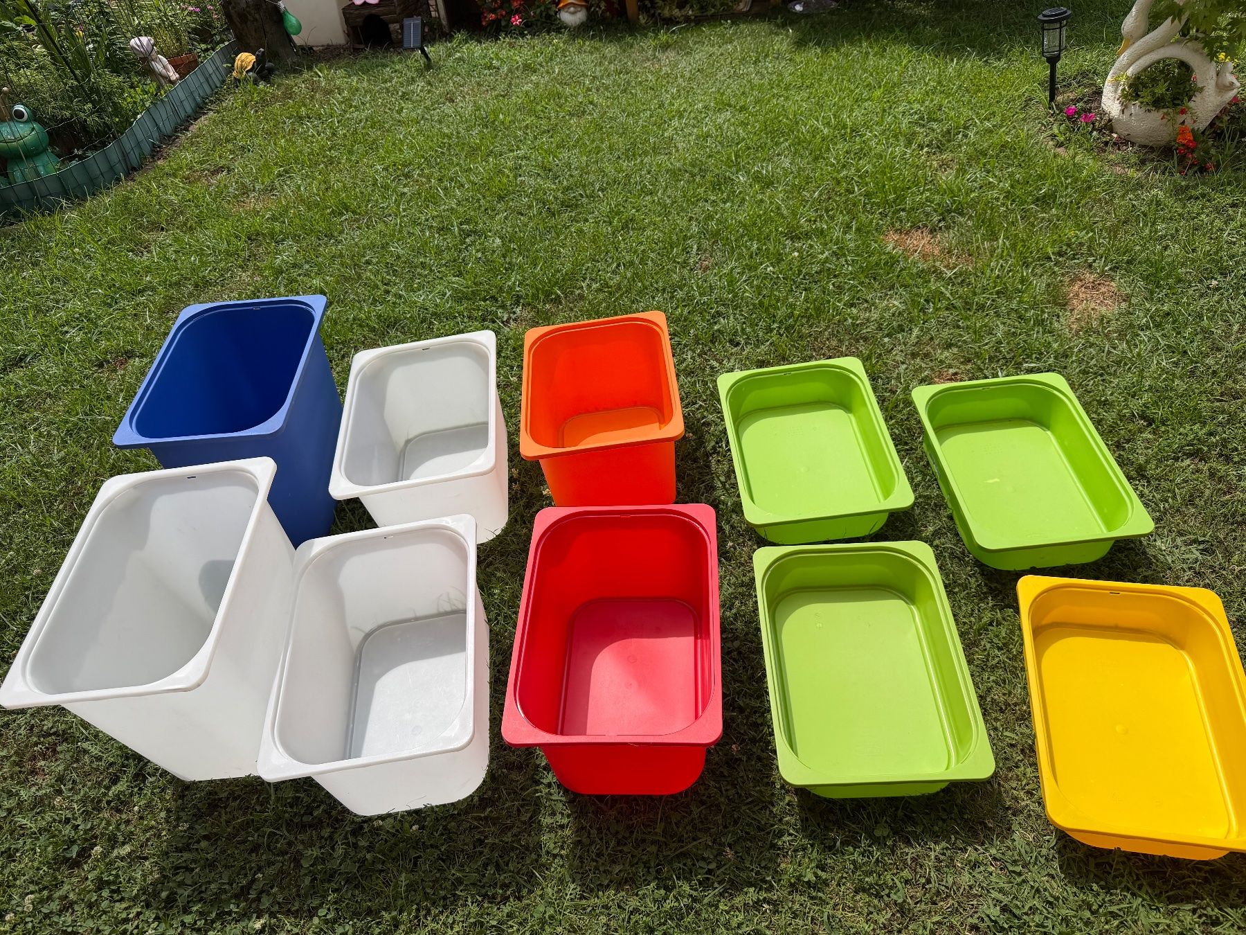 Transportkisten: 10  scatole Trofast (Ikea) – Gebraucht aus Cugnasco von tizianaq