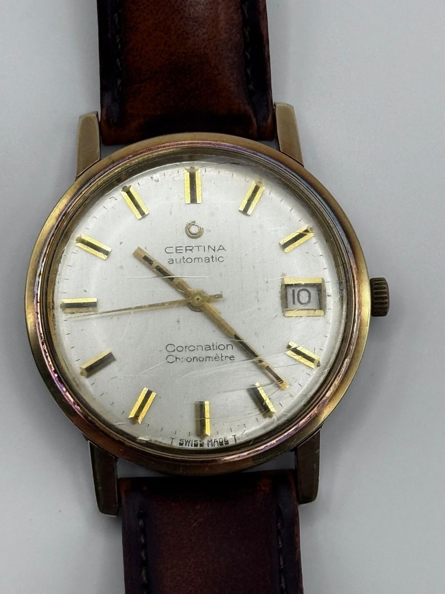 Certina Orologi: Certina Automatic Coronation Chronometer, Vintage Uhr! – Usato da Hunzenschwil venduto da MeliT