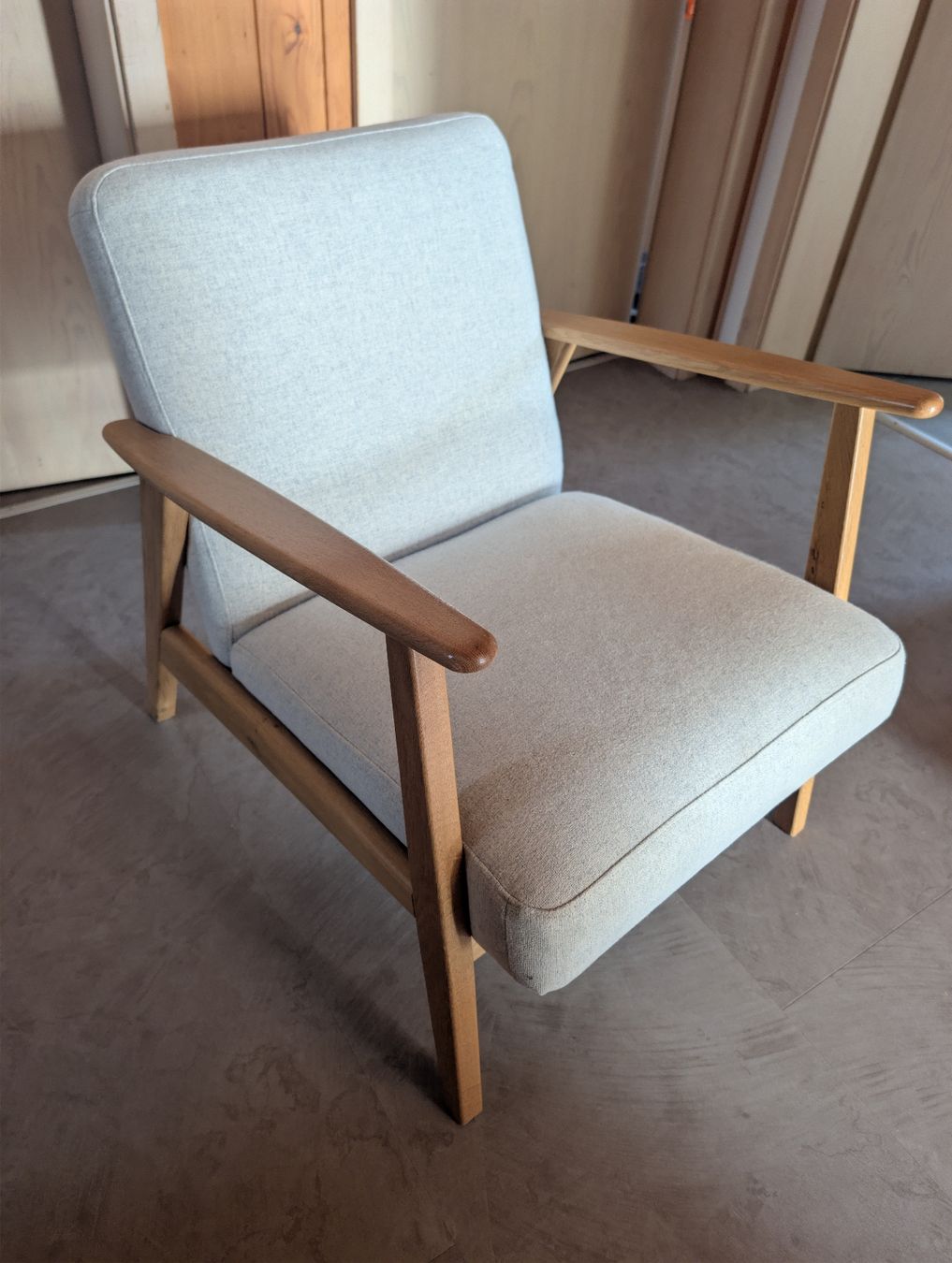 Ikea Sessel: EKENÄSET Eiche/Gunnared – Gebraucht aus Neuendorf von borns
