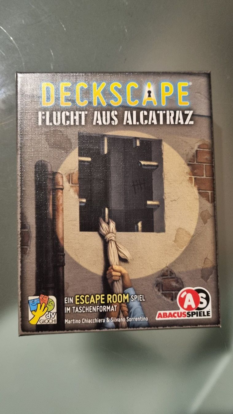 Giochi: Deckscape - Flucht aus Alcatraz – Usato da Bassersdorf venduto da CurlyBlack
