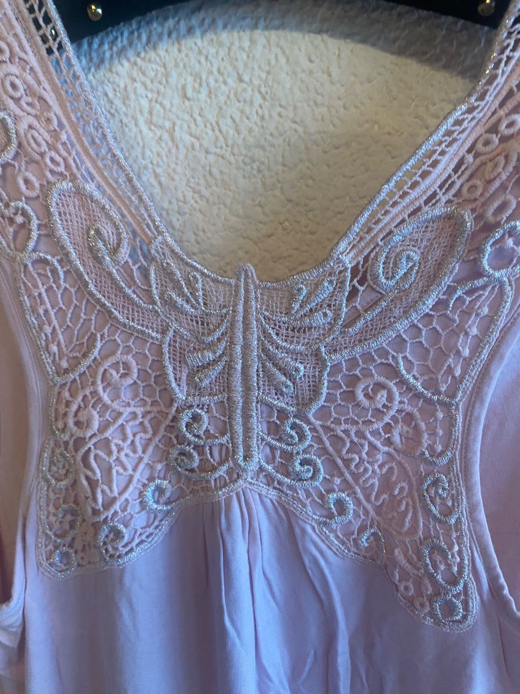 H&M Tops: Butterfly Top, rose Gr. 36/38 – Gebraucht aus Arni AG von Mimo007 1