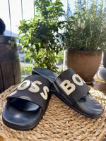BOSS Kirk Slides Sandalen Gr. 43 – selten getragen