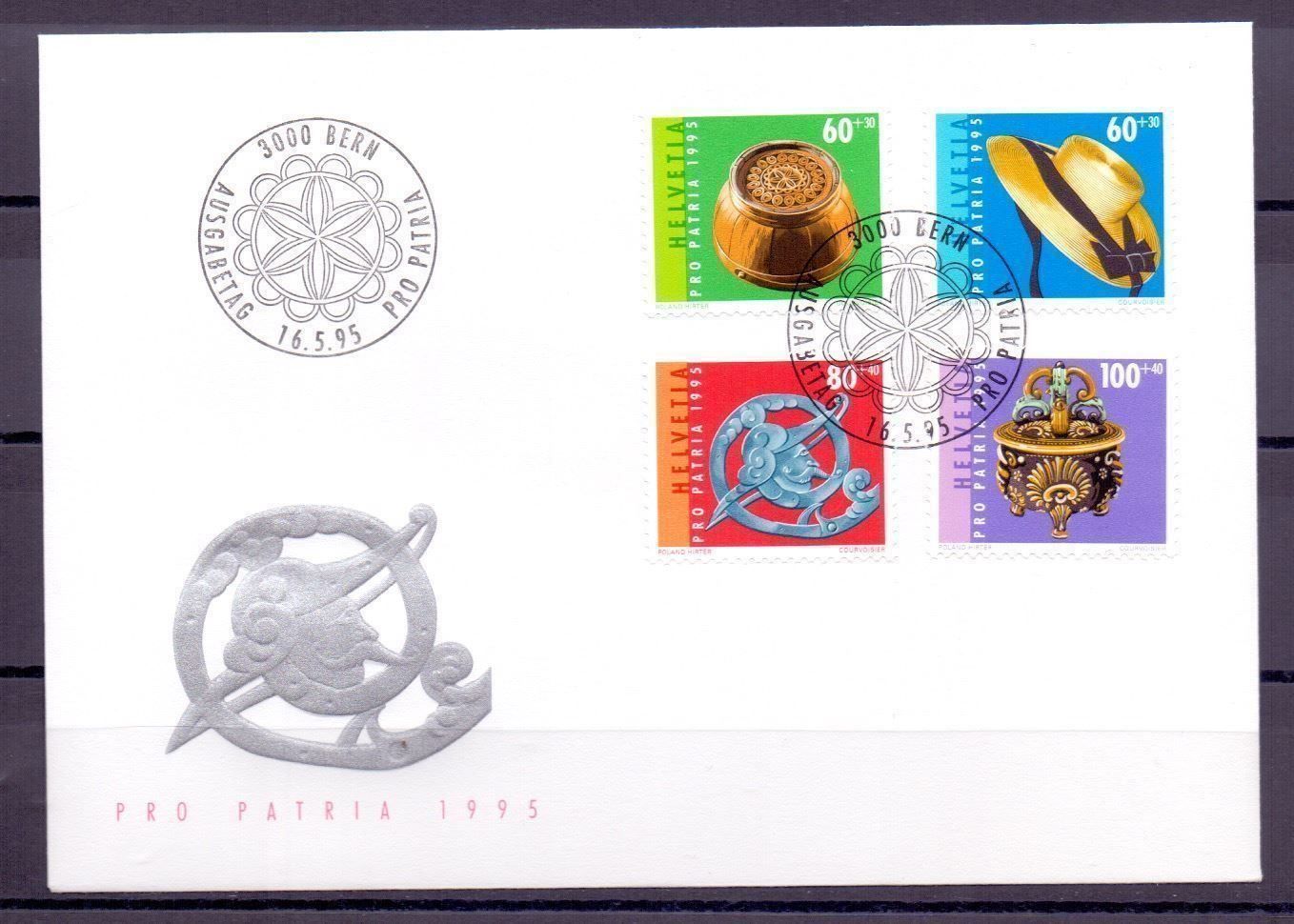 Tutti i francobolli: CH FDC Pro Patria Satz 1995 – Nuovo e nell'imballaggio originale da Koblenz venduto da Markenhimmel