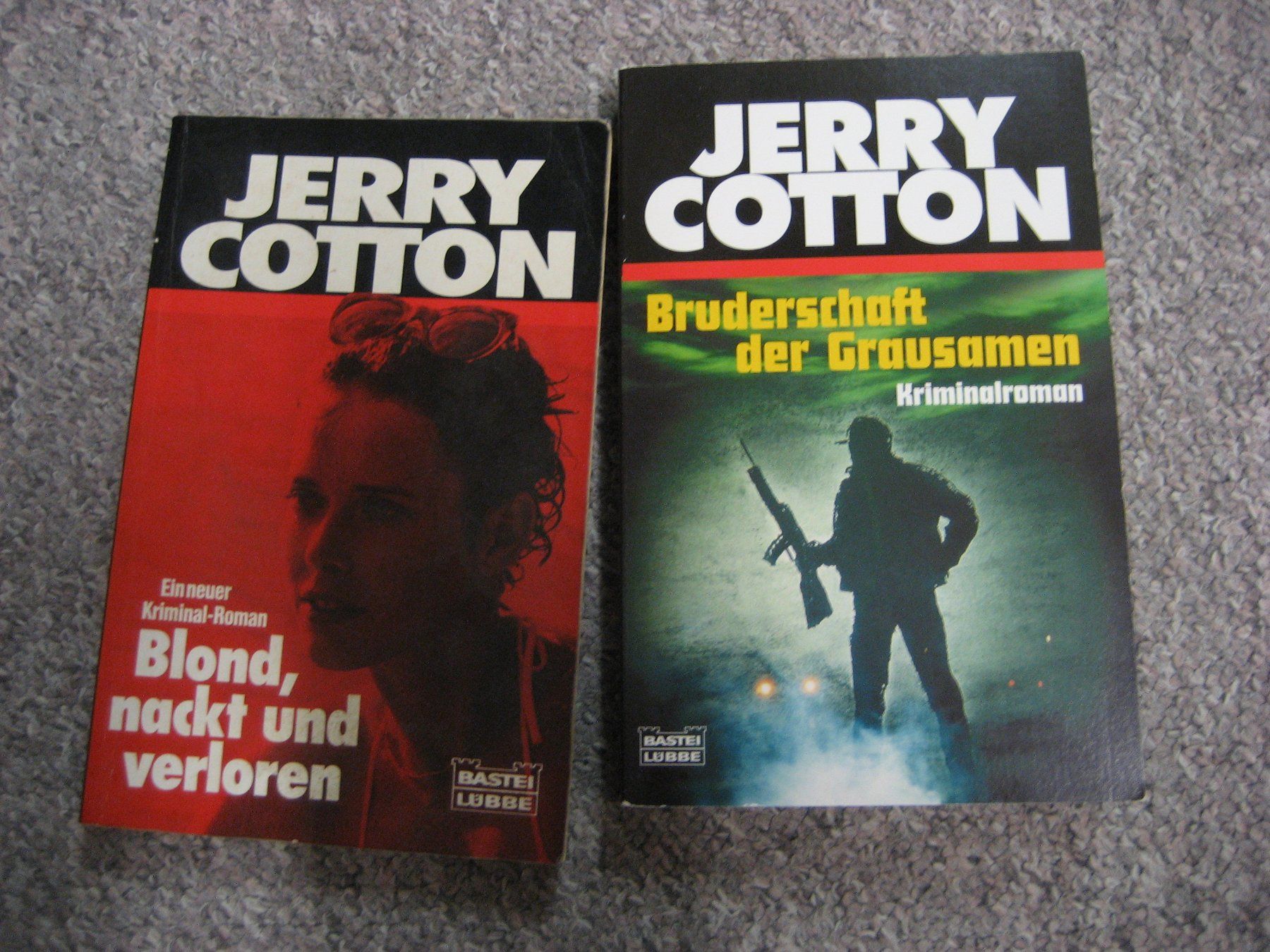Libri: 2 x Jerry Cotton Taschenbuch – Usato da Bottighofen venduto da Spiderman61