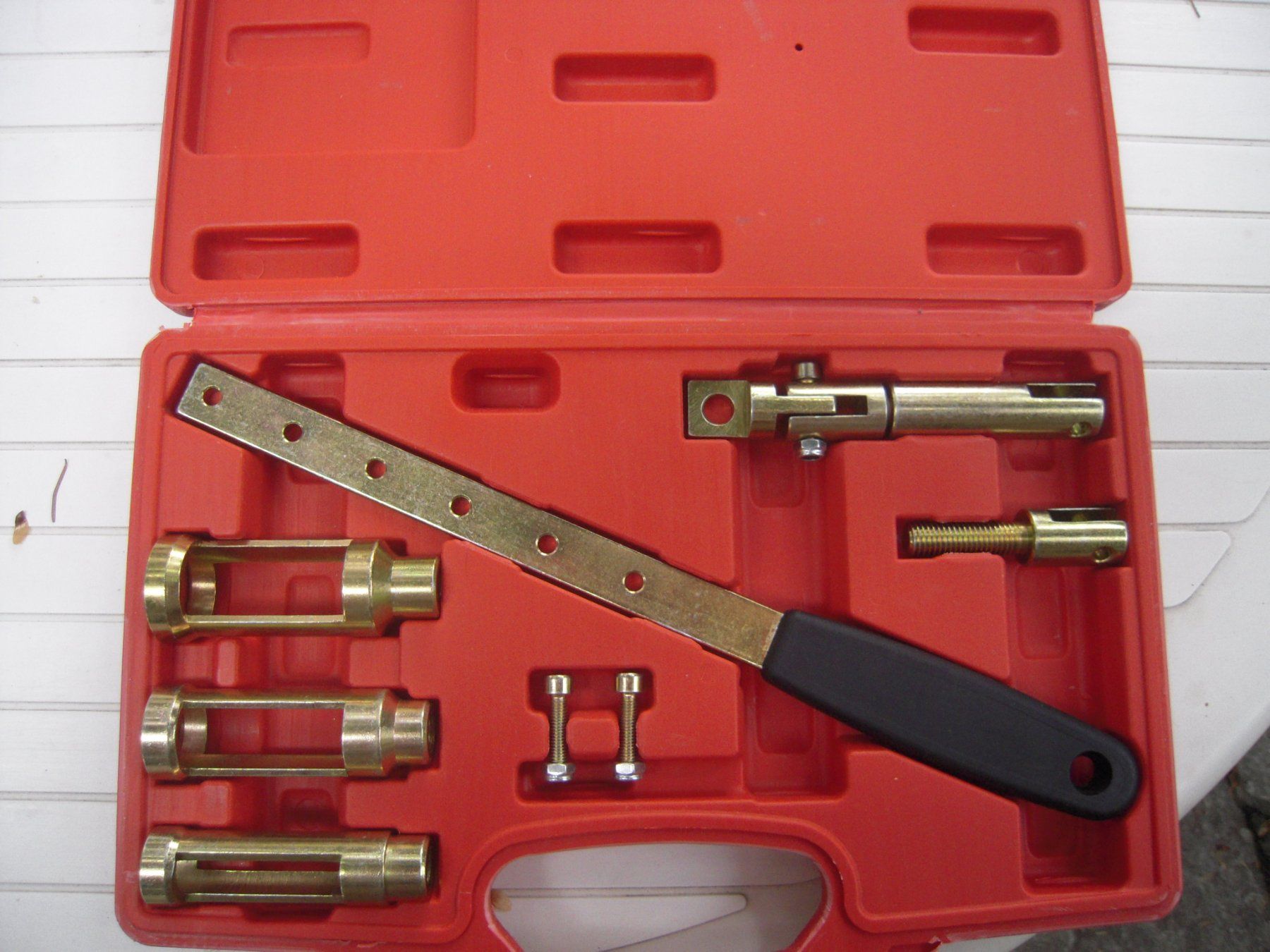 Alle Werkzeuge: lève soupape, compresseur de ressort/valve string compressor – Gebraucht aus Cointrin von