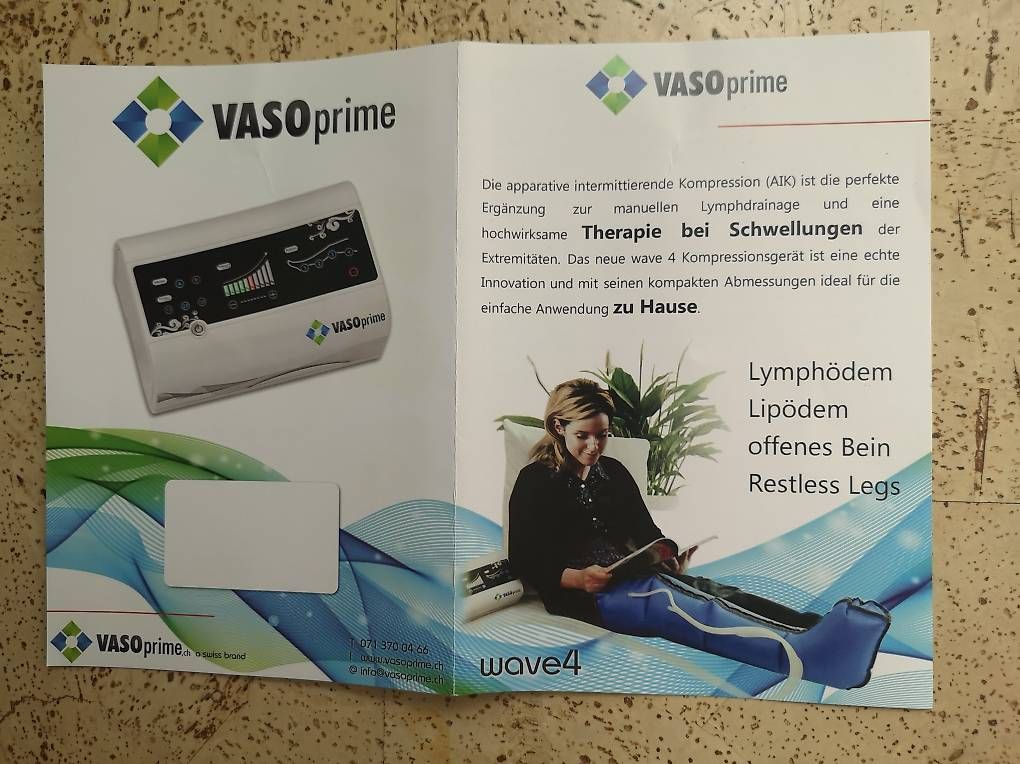 Attrezzature mediche: Apparative intermittierende Kompression Lymphdrainage – Usato da Glattbrugg venduto da copytron 3