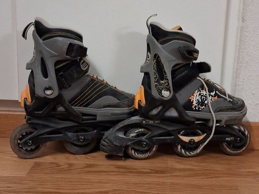 Pattini in linea & Pattini a rotelle: Rollerblade kinder-inlineskates grösse 28 - 32 – Usato da Bern venduto da KavIndustries