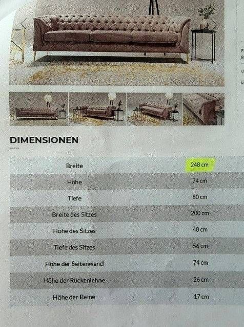 Sofas: Chesterfield Sofa, Sessel & Polsterhocker (Set) – Gebraucht aus Vaduz von game81 4