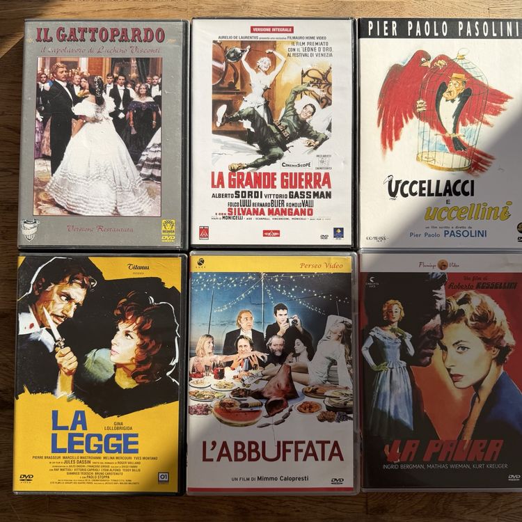 Italian Cinema DVD Collection - Rare Finds! 🎬 (Gebraucht) in Lugano für ...