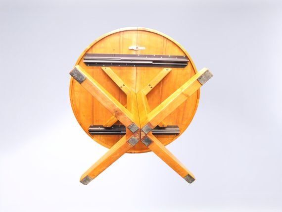 Tables: Runder Esstisch (mit 2 Einlagen) – D'occasion à Glattbrugg par BauTeile 3