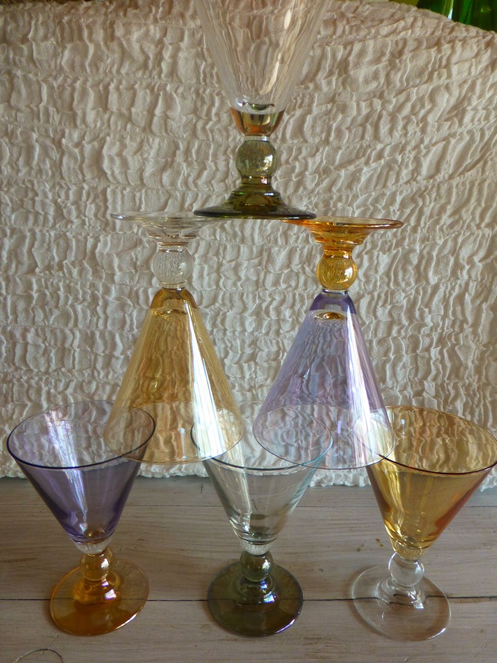 Bicchieri: 6er Set  Glaskelch, Dessertschale, Coupegläser, Eisbecher – Usato da Füllinsdorf venduto da Kapellie 8