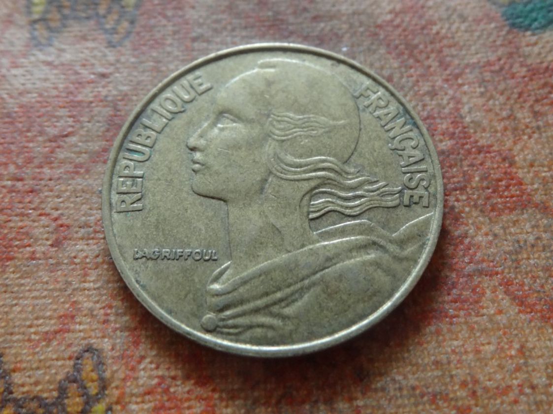Tutti le monete: FRANCE  20 Centimes  1986  (P) – Usato da Romanel-sur-Lausanne venduto da Swift13 1