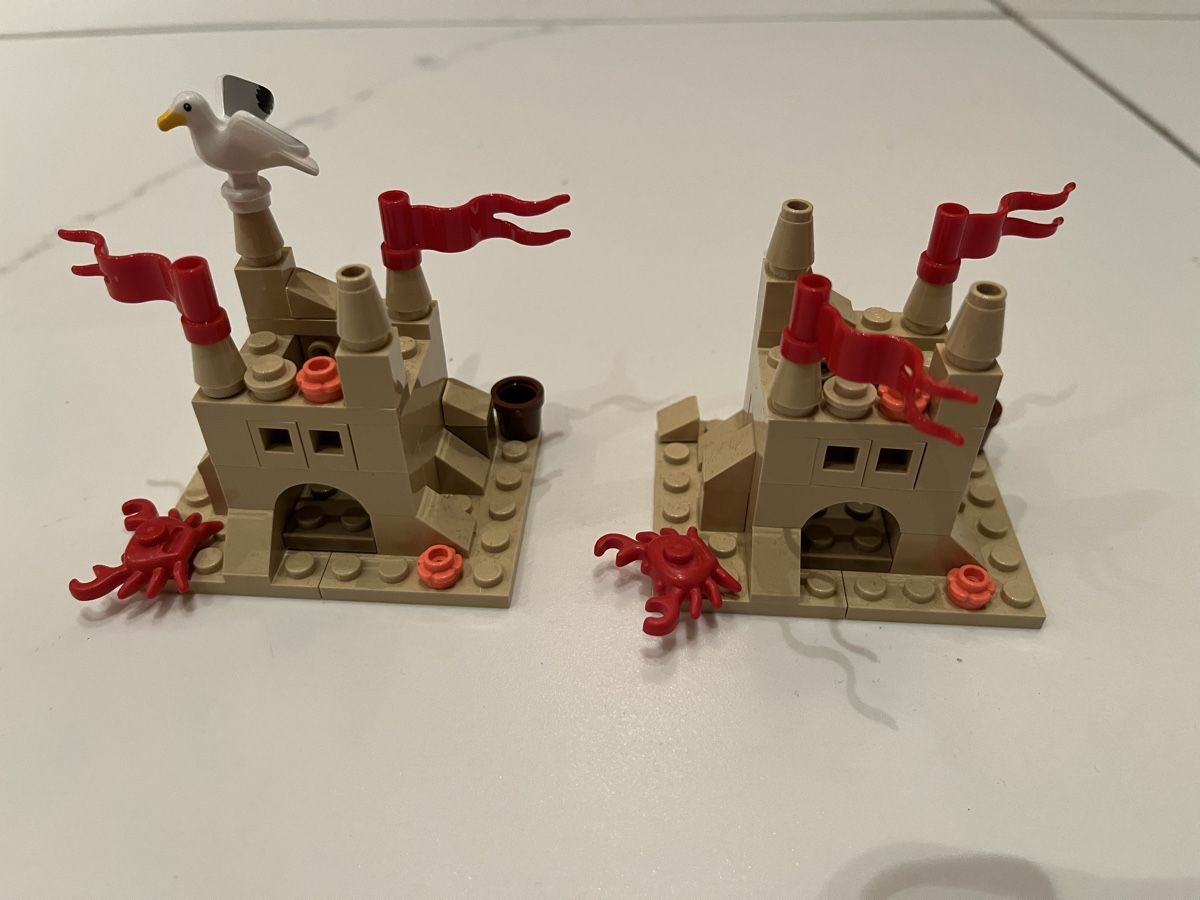 Lego Giocattoli: Lego Sand Castle 2 Set – Usato da Russikon venduto da sparklingvision 2