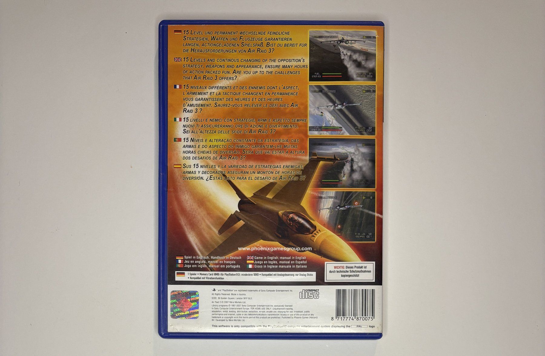 Jeux: PS2 - Air Raid 3 – D'occasion à Allschwil par Bullach 2