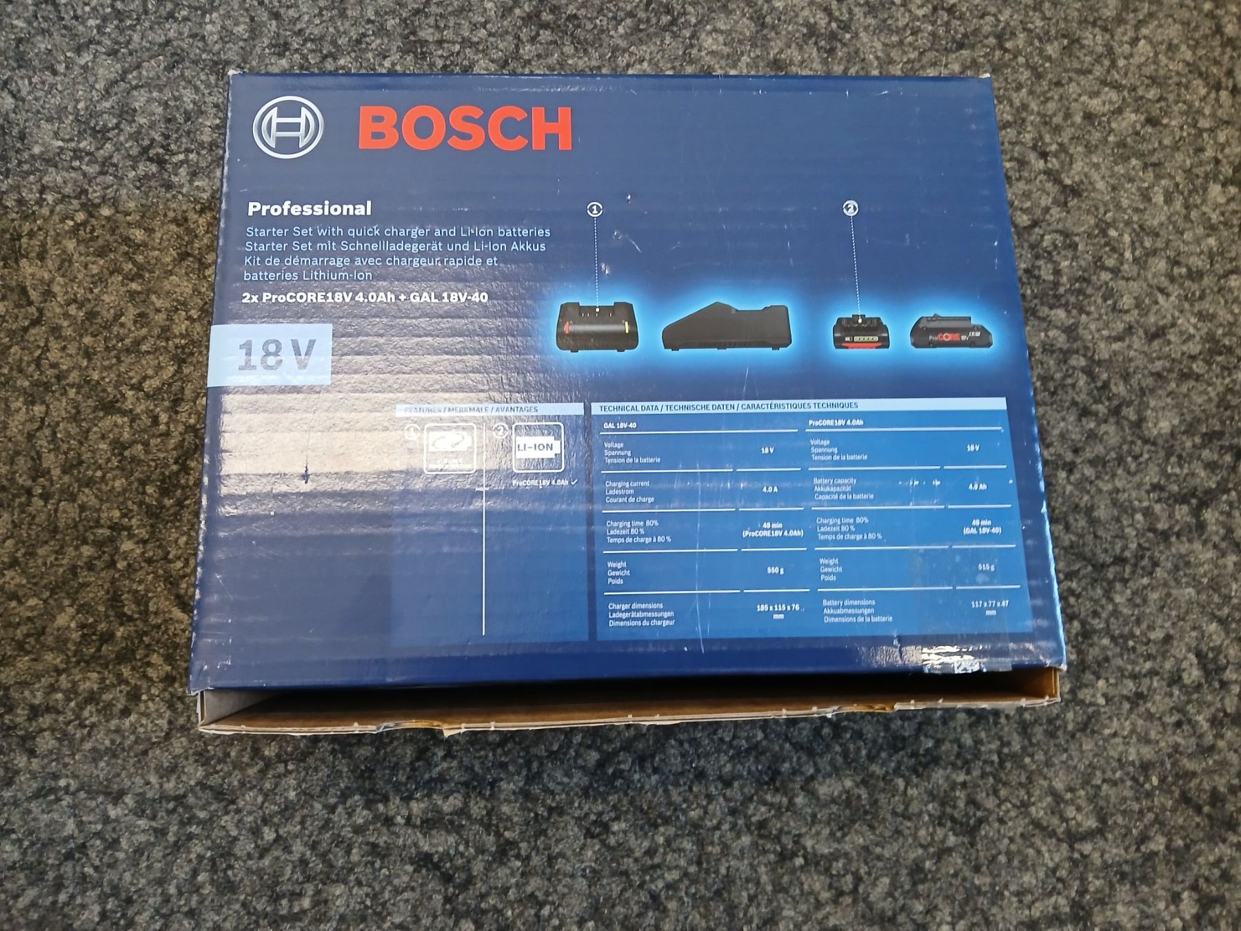 Bosch Caricatori & Batterie: Bosch Akku ProCore 18V 4.0 Ah Basisset Nr.1 – Nuovo (secondo la descrizione) da Reiden venduto da mja_2bsk 3