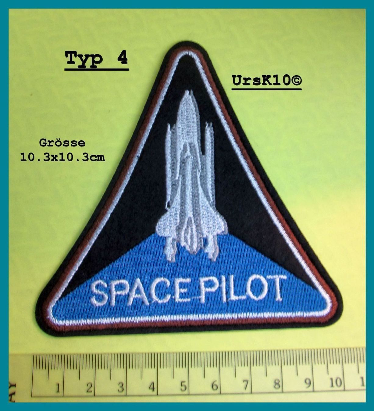 NASA Plaketten & Abzeichen: Flying Patch / Badge Airforce Astronaut – Neu und originalverpackt aus St. Margarethen TG von ursk10