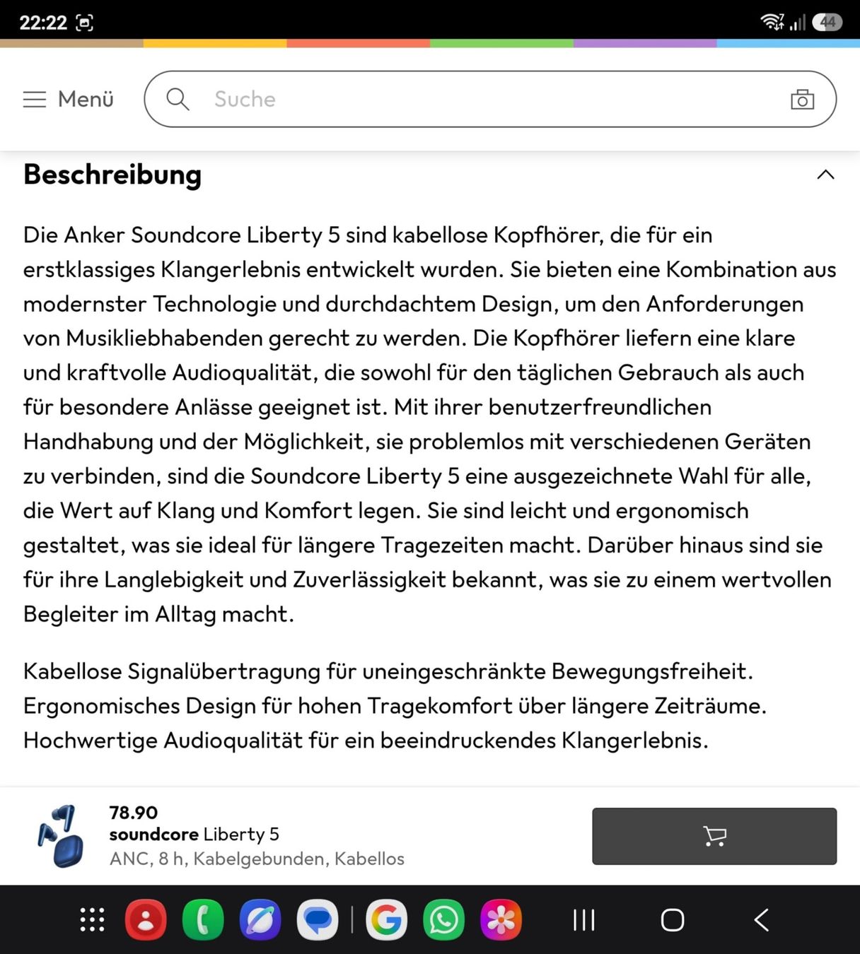 Soundcore Kopfhörer: Soundcore Liberty 5 Buds by Anker – Neu und originalverpackt aus Wikon von Speedy_li 3
