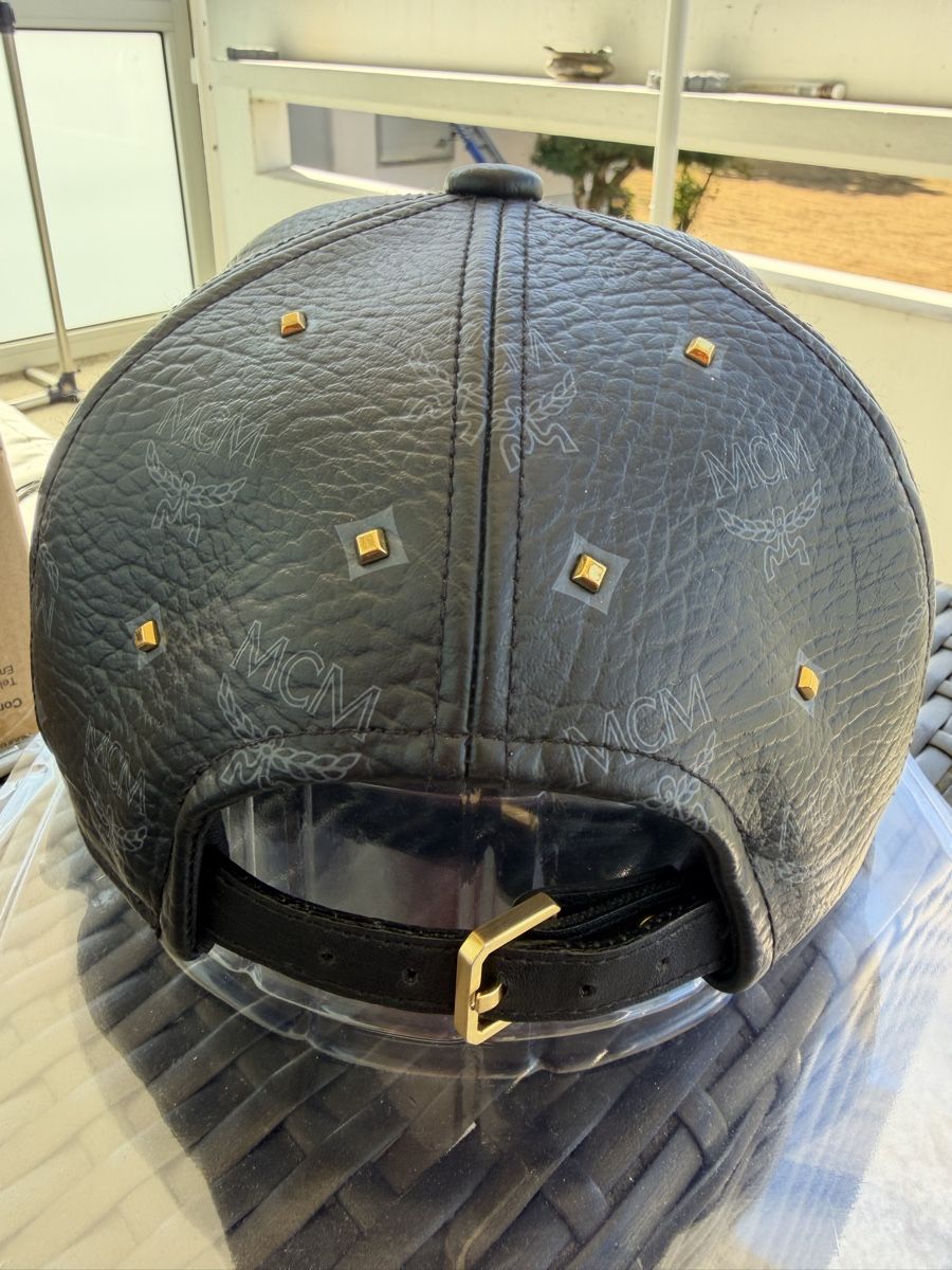 Mcm Hüte, Mützen & Caps: MCM Baseball Cap Black Studded Medium – Neu (gemäss Beschreibung) aus Muri b. Bern von nap_br62 1